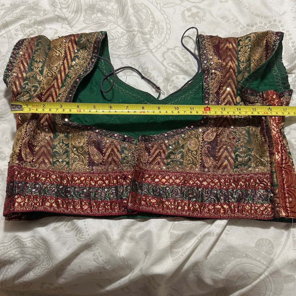 Multicolor Embroidered Blouse - Picture 5 of 5